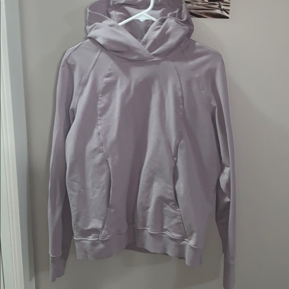 LULULEMON scuba pullover stretch hoodie size 8 - Picture 3 of 4